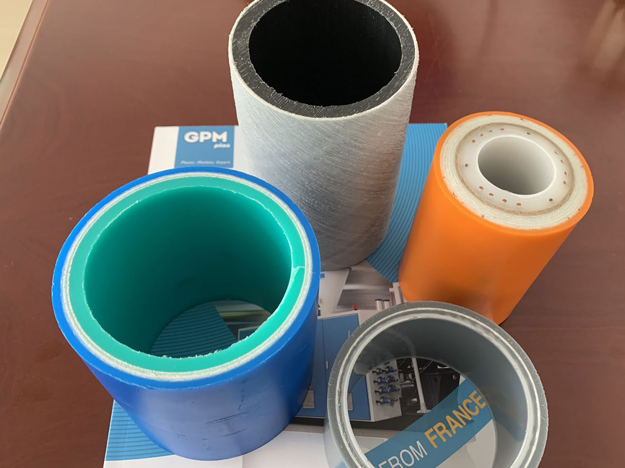 Reinforced Thermoplastic Pipe Making Machine (Glass Fiber Unidirectional Tape Winding Reinforced 